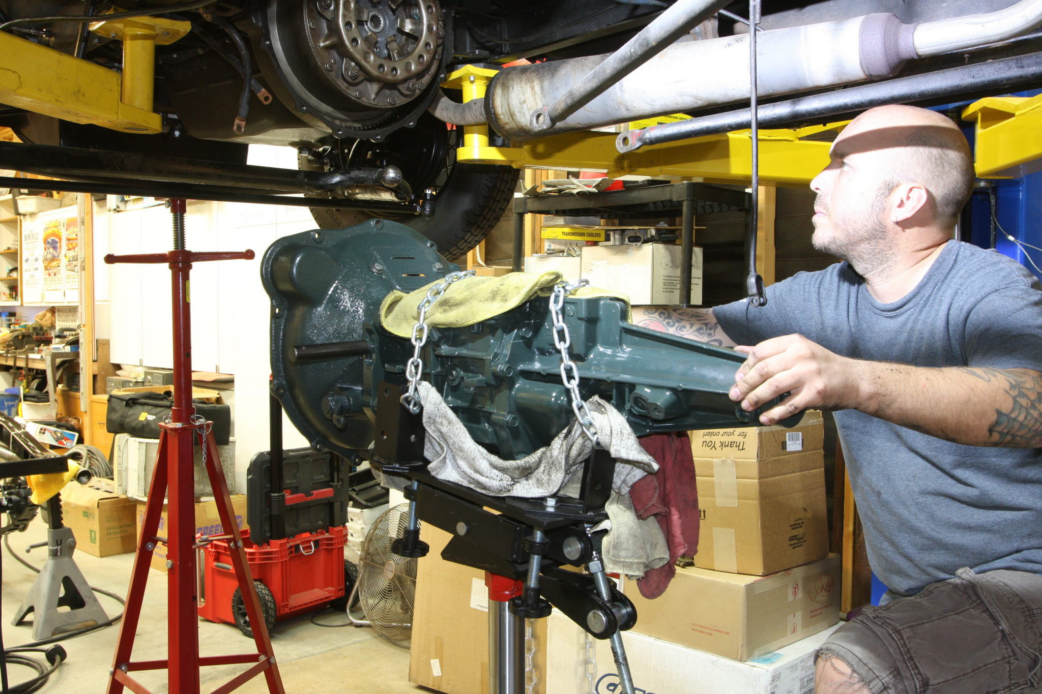 Installing an Overdrive T5 Transmission in a Model A Ford