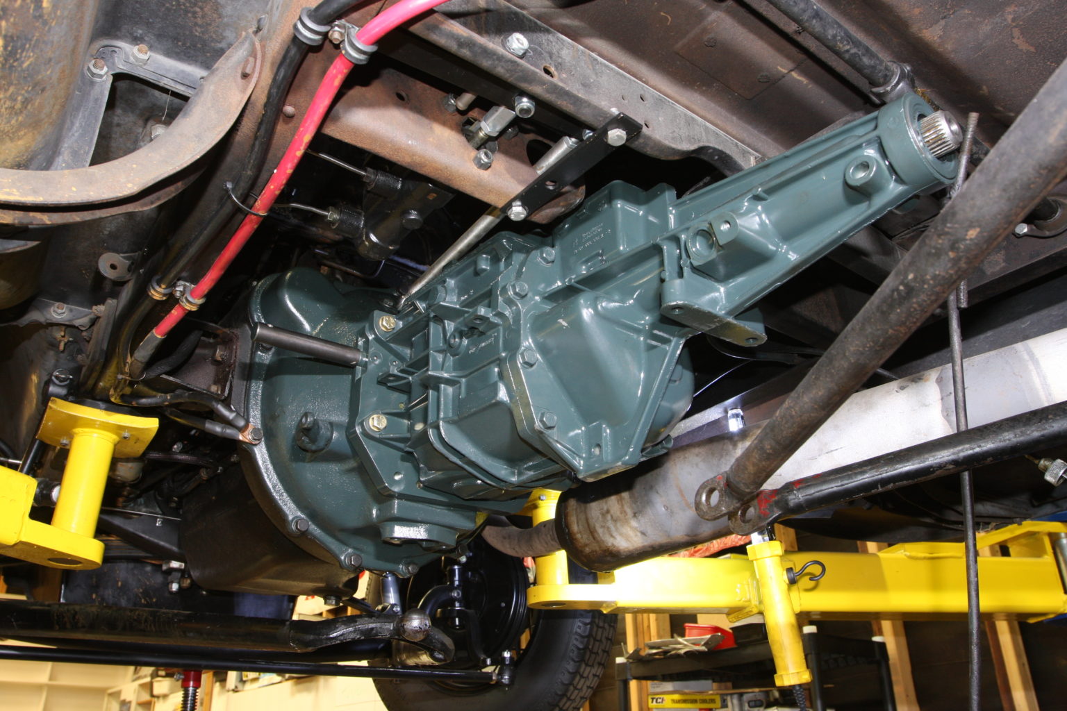 T5 Transmission Install In 66 Mustang