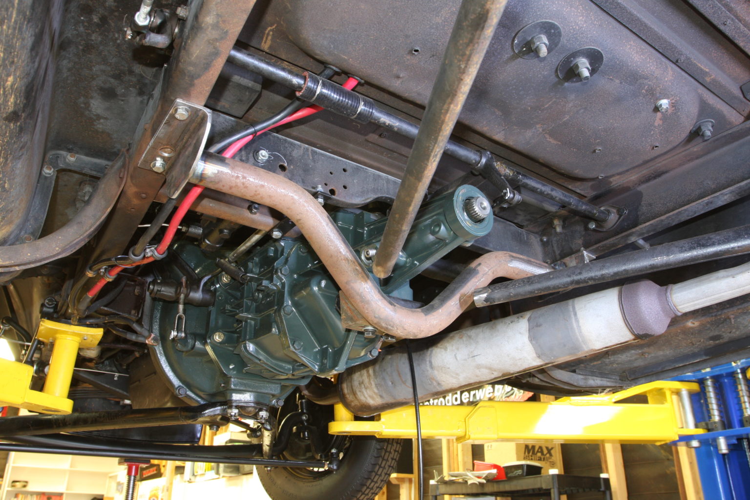 Installing an Overdrive T5 Transmission in a Model A Ford